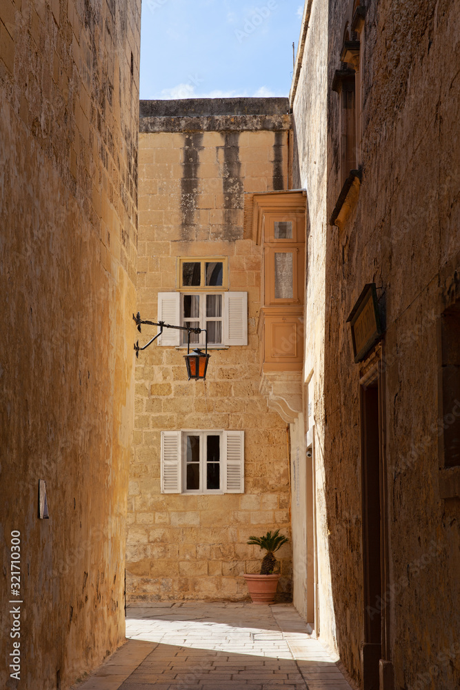 Street in Mdina, Malta