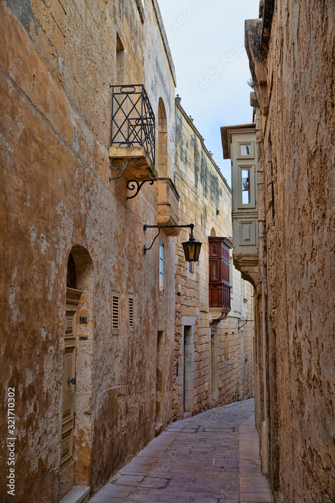 Street in Mdina, Malta