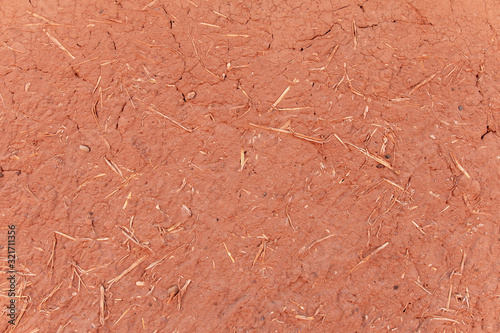 Lehmwand als Hintergrund - Textur