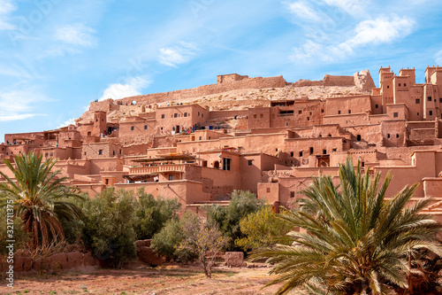 Häuser in Ait Ben Haddou in Marokko, Afrika