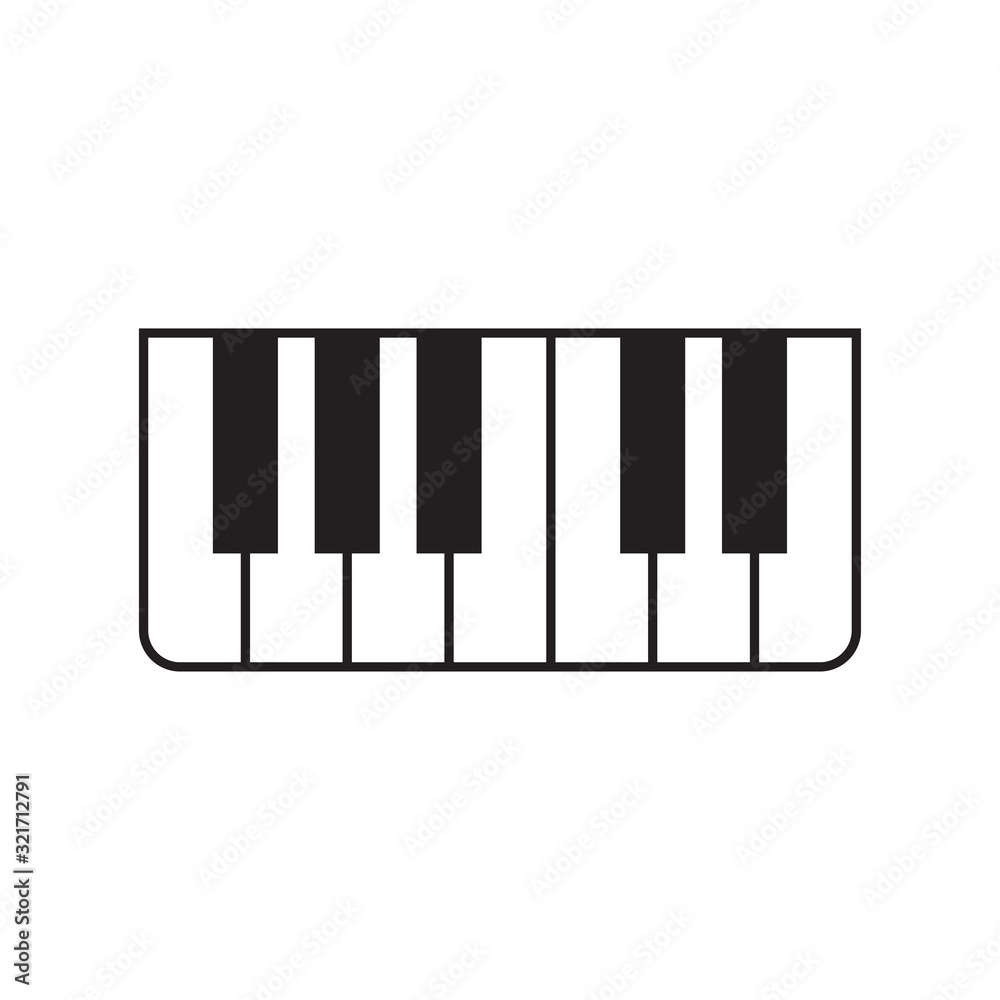 piano icon vector design logo template EPS 10 piano icon vector design logo template EPS 10