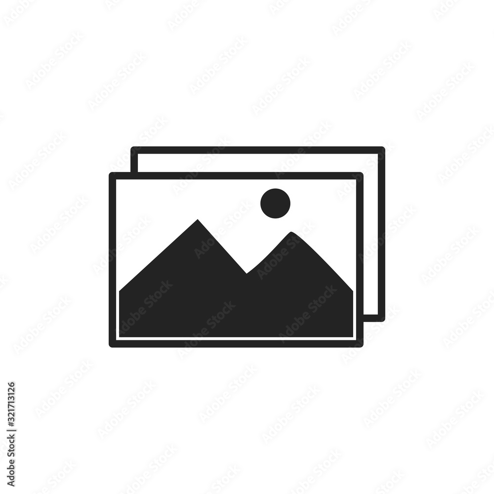 picture icon design vector logo template EPS 10 picture icon design vector logo template EPS 10