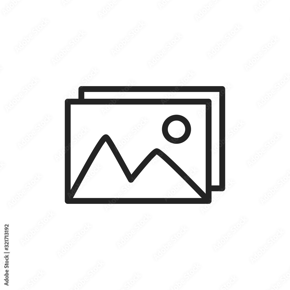 picture icon design vector logo template EPS 10