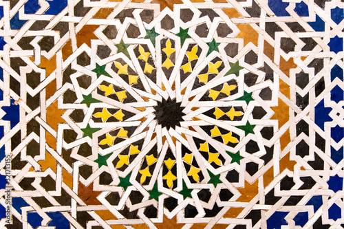 Arabisches Mosaik in Marokko