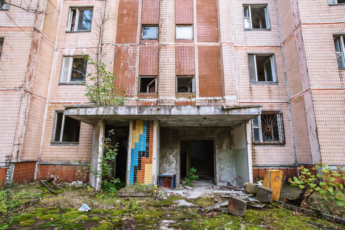 Wallpaper Mural Abandoned buildings of ghost town Pripyat Chornobyl Zone Torontodigital.ca