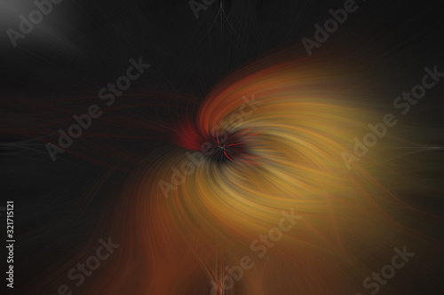 Ethereal abstract of fire and smoke 4