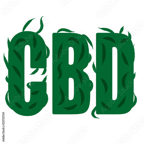 vector image cbd
