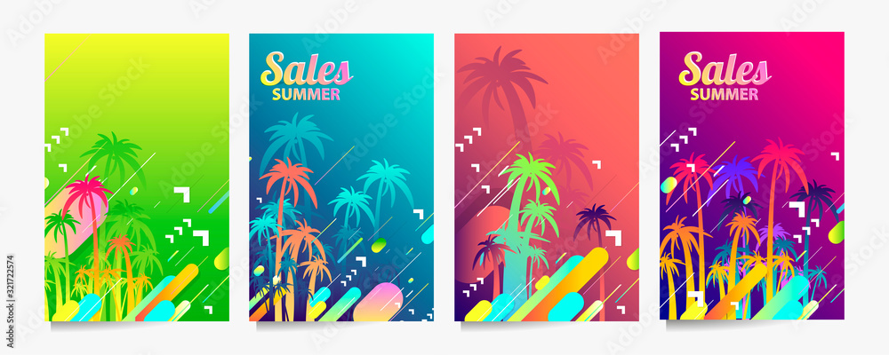 Abstract set summer background universal art web header template. Collage made with scribbles canyon strokes Abstract set summer background universal art web header template. Collage made with scribbles canyon strokes