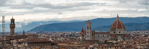 Panoramica di Firenze e il Duomo