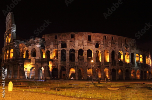 Colosseum by night. Rome, Italy