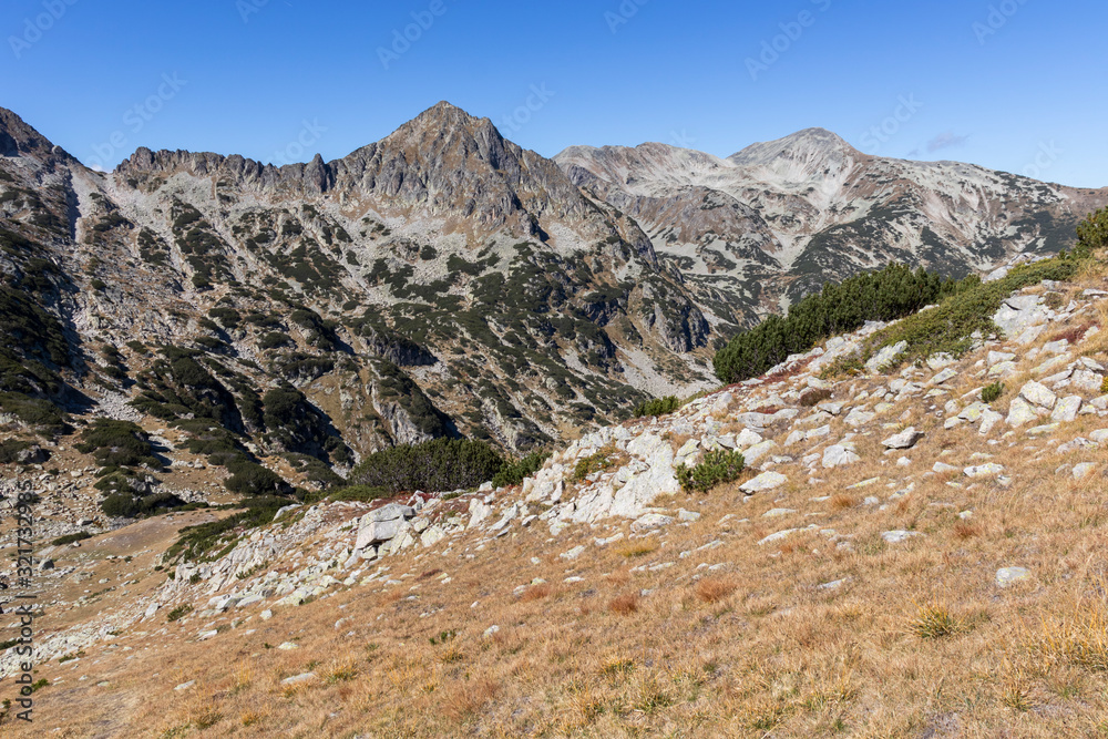 Landscape from Dzhano peak, Pirin Mountain, Bulgaria Landscape from Dzhano peak, Pirin Mountain, Bulgaria