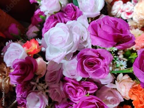 bouquet of pink roses © Sridhar