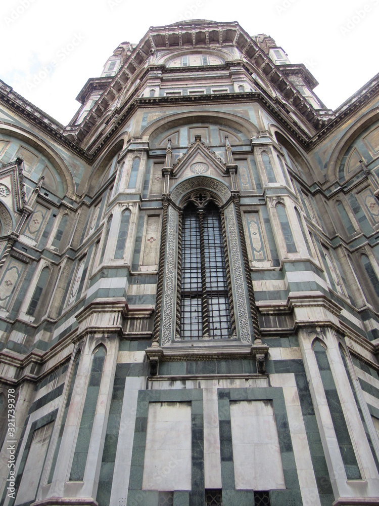 The Cathedral of Florence which was dedicated to Santa Maria del Fiore located in Italy The Cathedral of Florence which was dedicated to Santa Maria del Fiore located in Italy