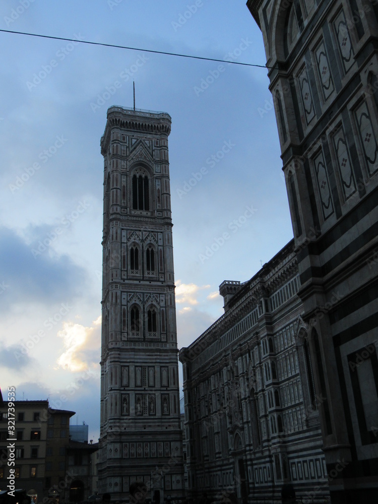 The Cathedral of Florence which was dedicated to Santa Maria del Fiore located in Italy The Cathedral of Florence which was dedicated to Santa Maria del Fiore located in Italy
