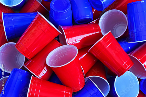 Canvas-taulu Plastic Drinking Cups