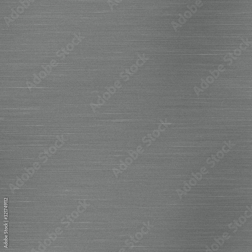 seamless horizontally brushed metal plate