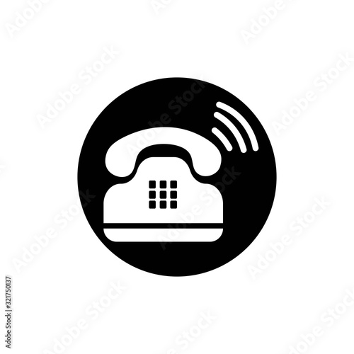 telephone logo vector