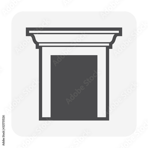 crown cornice icon