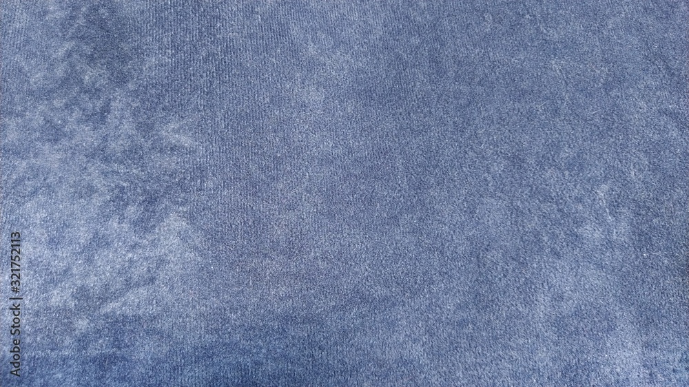 Фотография Blue velvet fabric