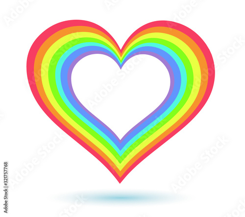 Collection of heart illustrations, Love symbol icon set, love symbol