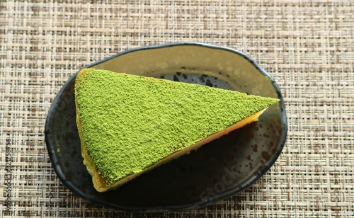 ケーキ　抹茶ケーキ　和洋菓子　しっとり