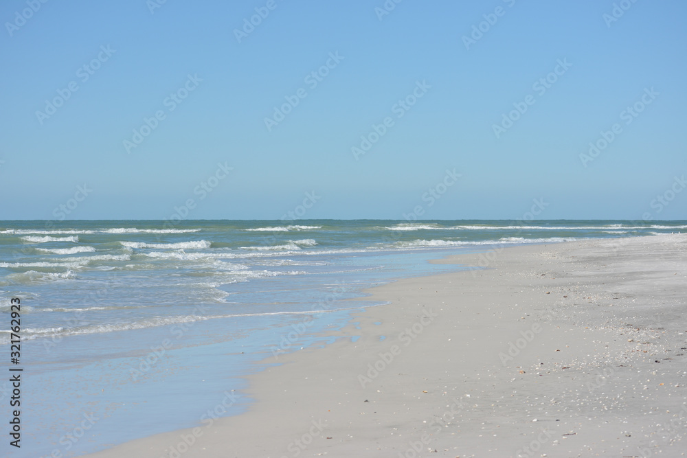 Tropical gulf coast Florida Beach