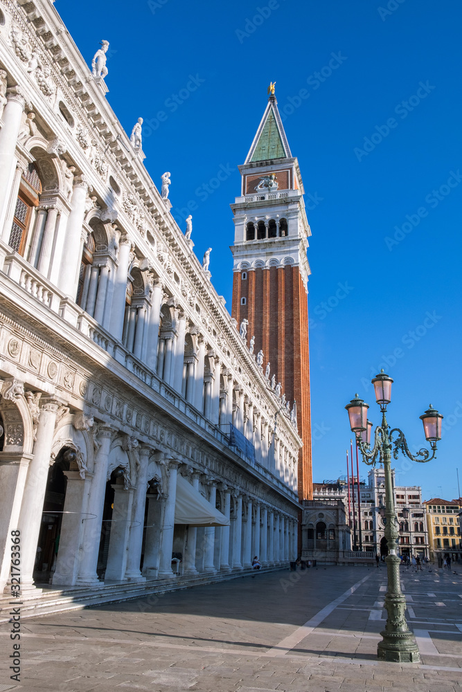 St. Mark's square in a morning, Venice, Italy