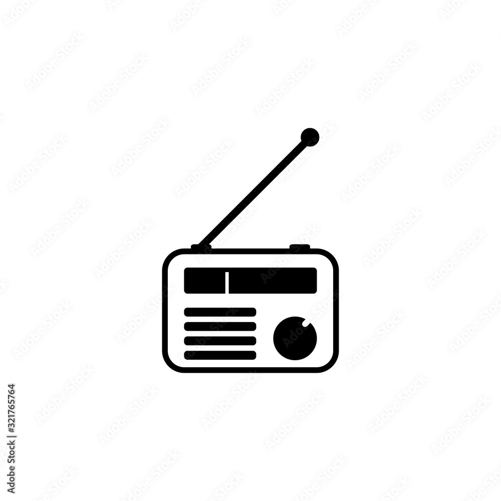 radio icon design vector logo template EPS 10 radio icon design vector logo template EPS 10
