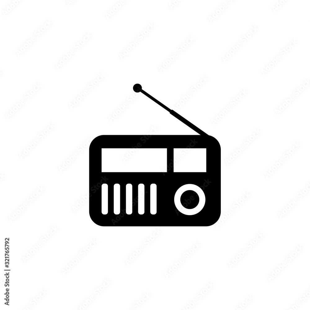 radio icon design vector logo template EPS 10 radio icon design vector logo template EPS 10
