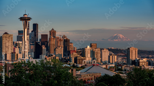 Seattle cityscape from Kerry Park