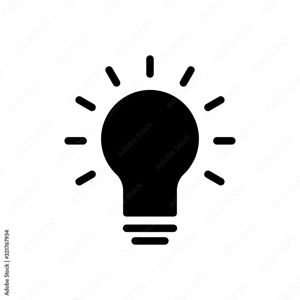 Best Bulb Lamp Icon Vector Design Template Best Bulb Lamp Icon Vector Design Template