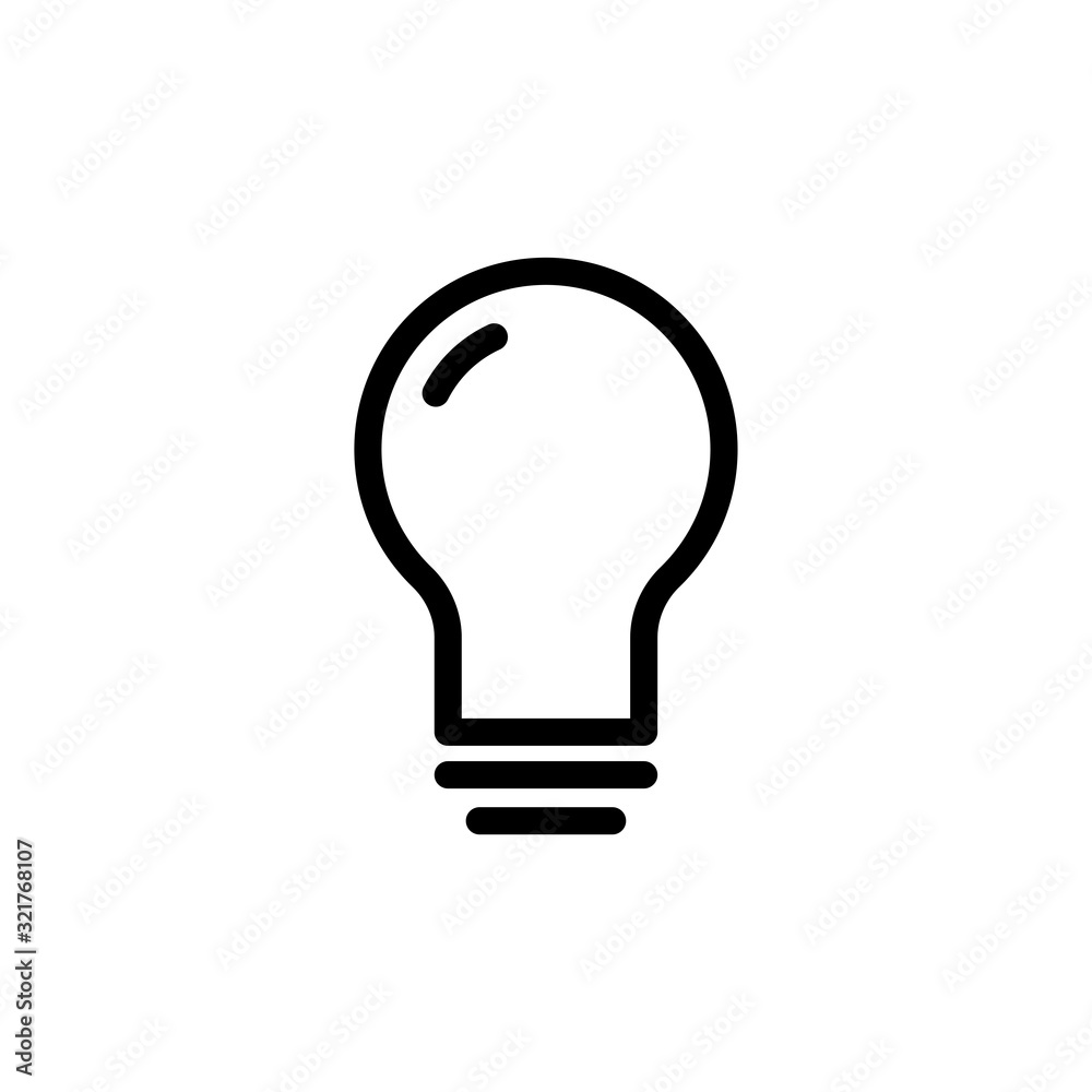 Best Bulb Lamp Icon Vector Design Template Best Bulb Lamp Icon Vector Design Template
