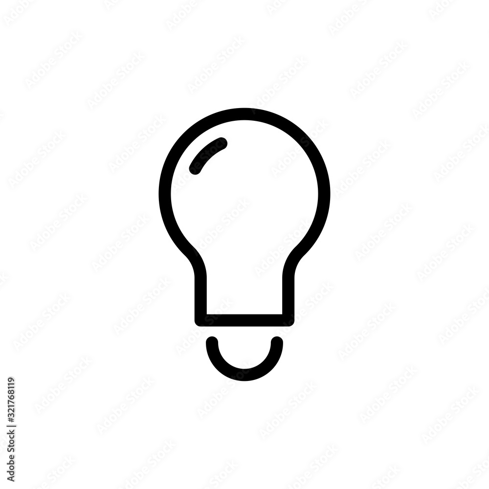 Best Bulb Lamp Icon Vector Design Template Best Bulb Lamp Icon Vector Design Template