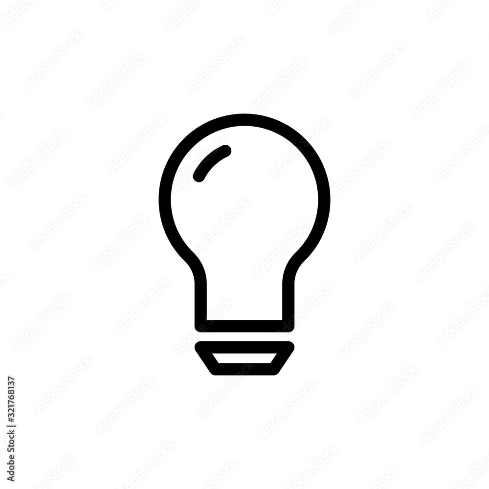 Best Bulb Lamp Icon Vector Design Template Best Bulb Lamp Icon Vector Design Template