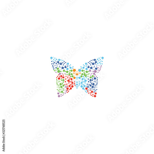 logo design vector butterfly template