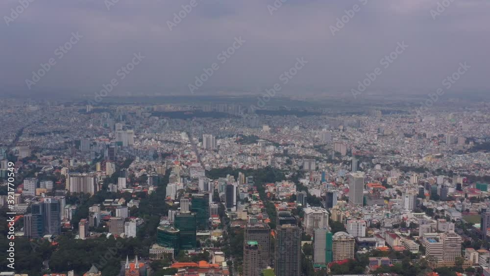 Aerial Vietnam Ho Chi Minh City Waterfront Downtown September 2019 Sunny Day 4K Mavic Pro Aerial video of downtown Ho Chi Minh City in Vietnam on a beautiful sunny clear day. Aerial Vietnam Ho Chi Minh City Waterfront Downtown September 2019 Sunny Day 4K Mavic Pro Aerial video of downtown Ho Chi Minh City in Vietnam on a beautiful sunny clear day.