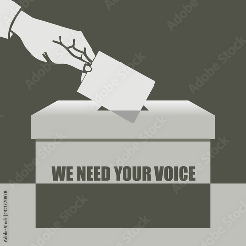 We need your voice