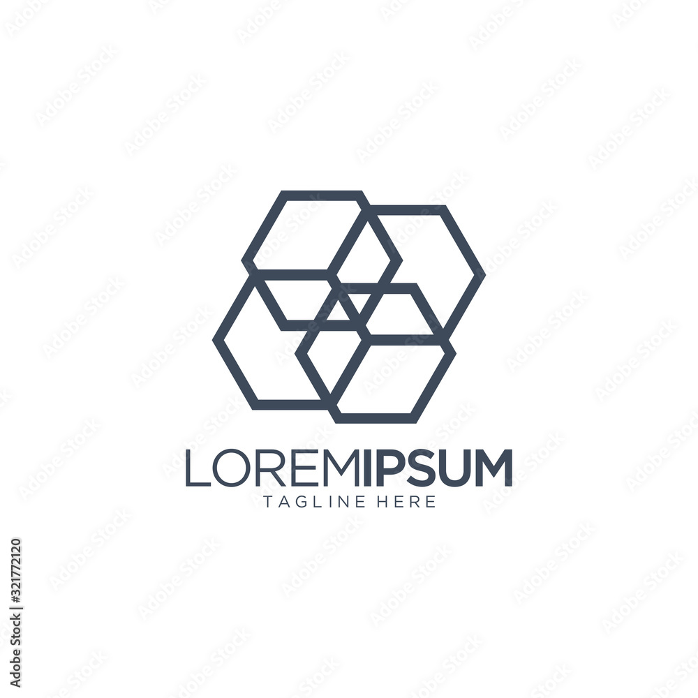 Abstract Cube Logo Design Vector Template Abstract Cube Logo Design Vector Template