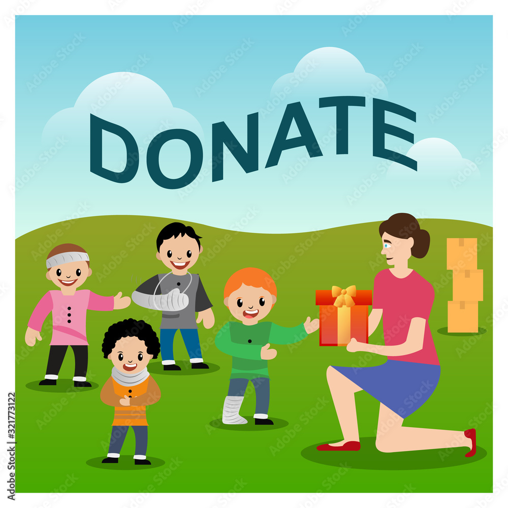 Donate and help needy children 