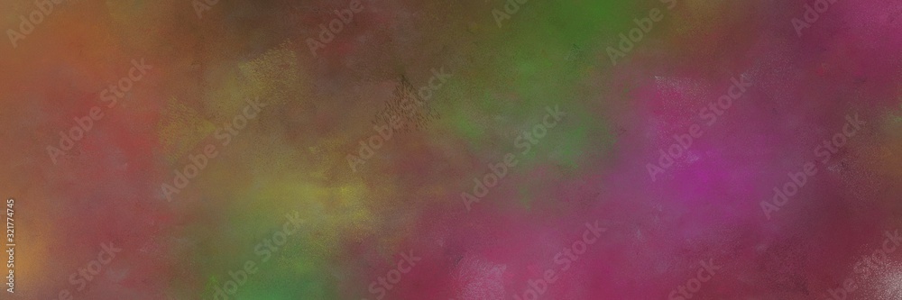 colorful grungy painting background texture with pastel brown, old mauve and antique fuchsia colors and space for text or image. can be used as background or texture