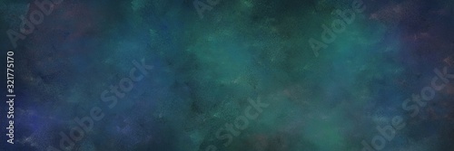 dark slate gray  teal blue and very dark blue colored vintage abstract painted background with space for text or image. can be used as background or texture