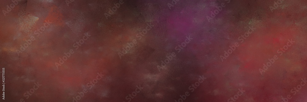 colorful vintage painting background graphic with old mauve, sienna and very dark pink colors and space for text or image. can be used as card, poster or background texture