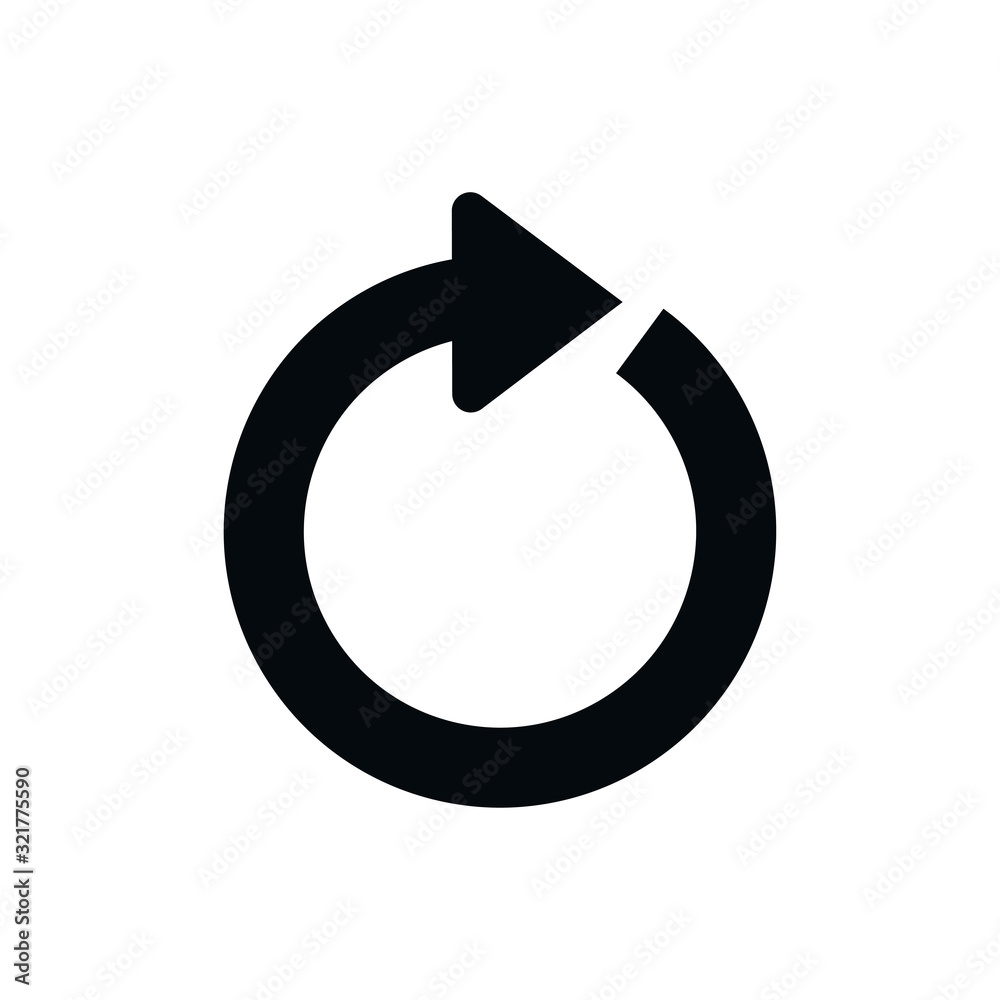 reload icon design vector logo template EPS 10 reload icon design vector logo template EPS 10