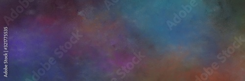 abstract painting background texture with dark slate gray, pastel brown and teal blue colors. can be used as season card background or wall paper cover background