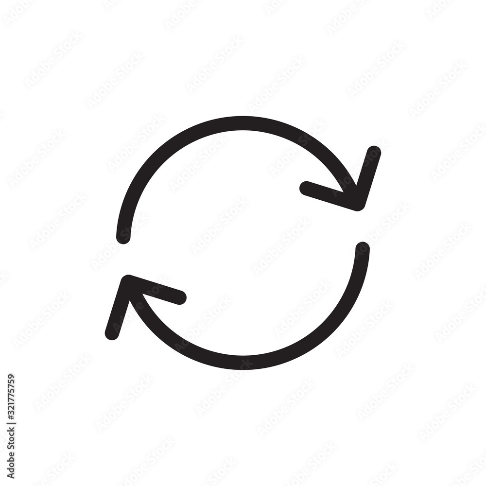 reload icon design vector logo template EPS 10 reload icon design vector logo template EPS 10