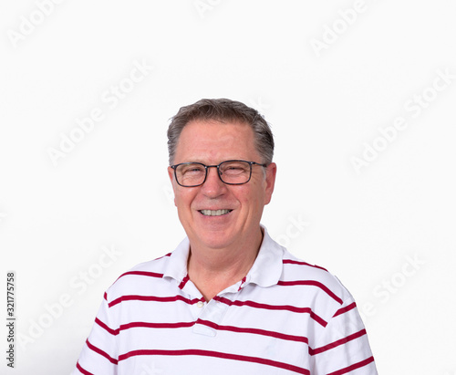 portrait of  smiling mature man © travelview