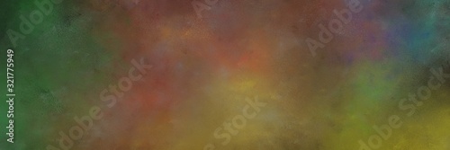 colorful vintage painting background graphic with dark olive green and dark slate gray colors and space for text or image. can be used as card, poster or background texture