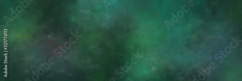 colorful vintage painting background texture with dark slate gray, sea green and very dark blue colors and space for text or image. can be used as background or texture