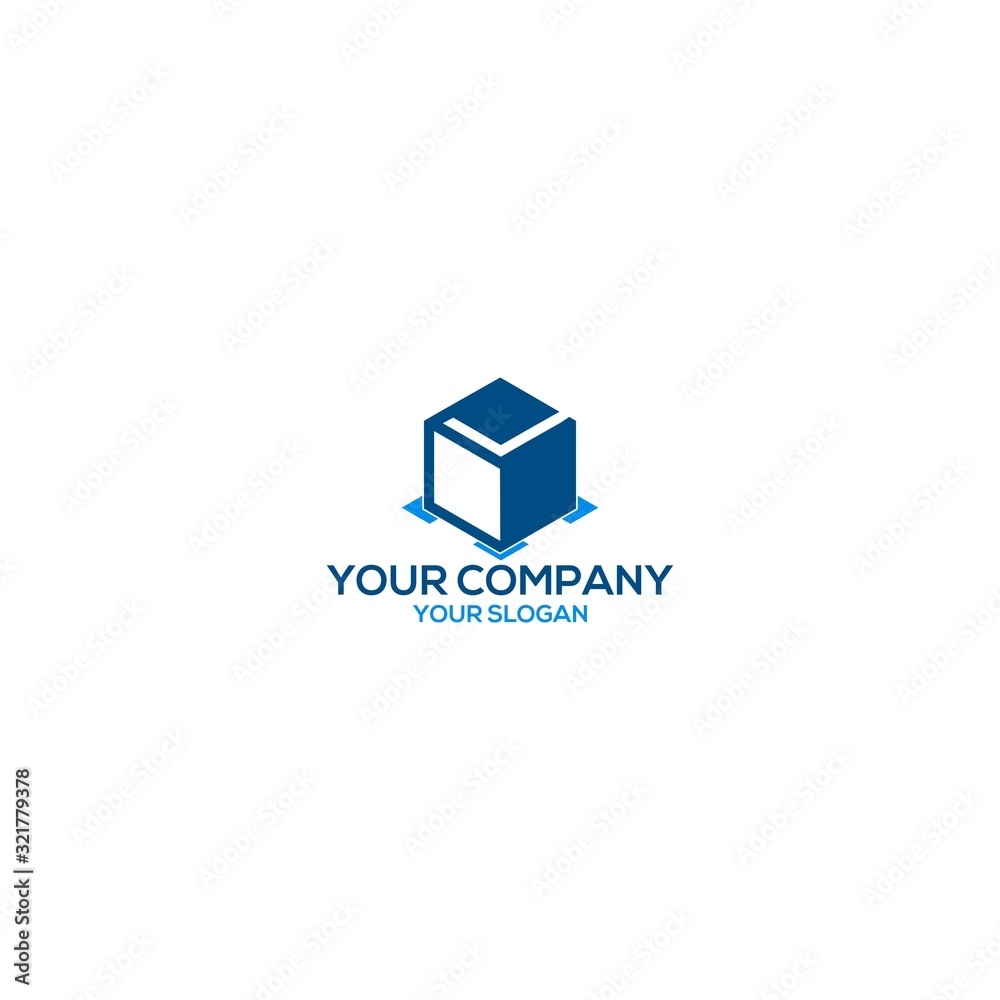 L Cube Logo Design Vector L Cube Logo Design Vector
