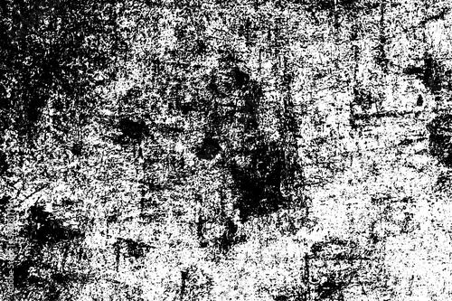 Grunge black and white. Pattern of old, faded basics